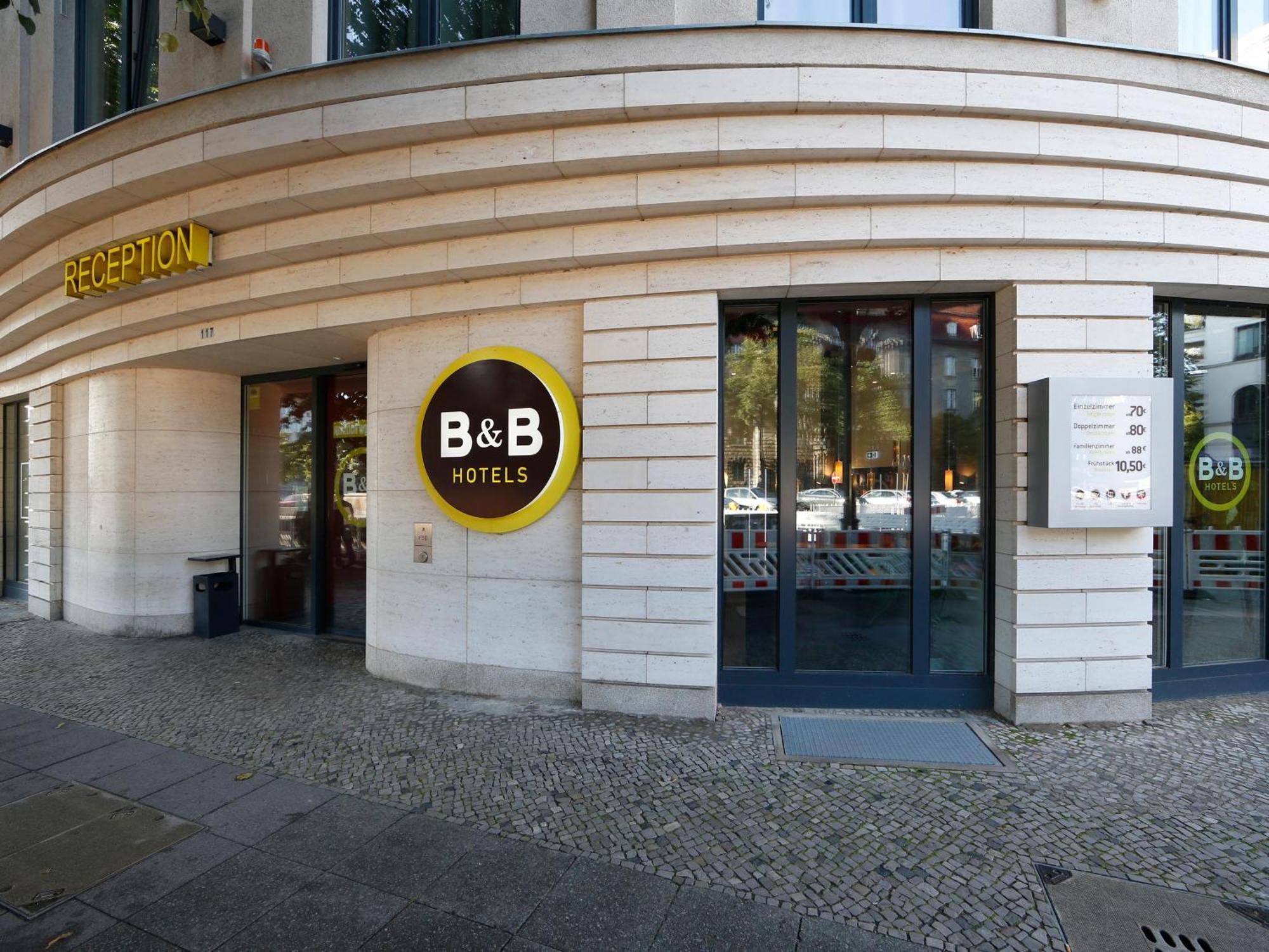 B&B Hotel Berlin-Charlottenburg Exterior foto